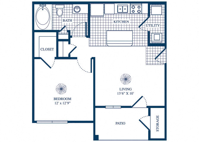 Suite A Floorplan