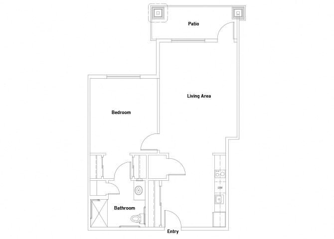 Suite A Floorplan