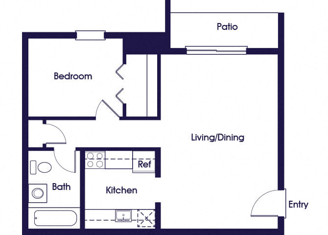 Suite A Floorplan