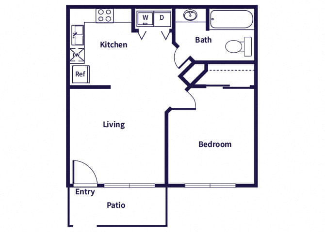 Suite A Floorplan