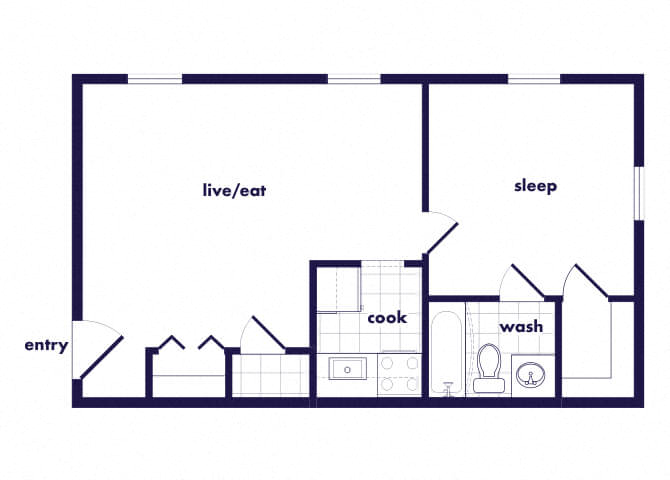 Suite A Floorplan