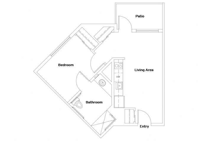Suite A Floorplan