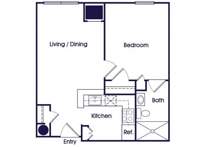 Suite A Floorplan