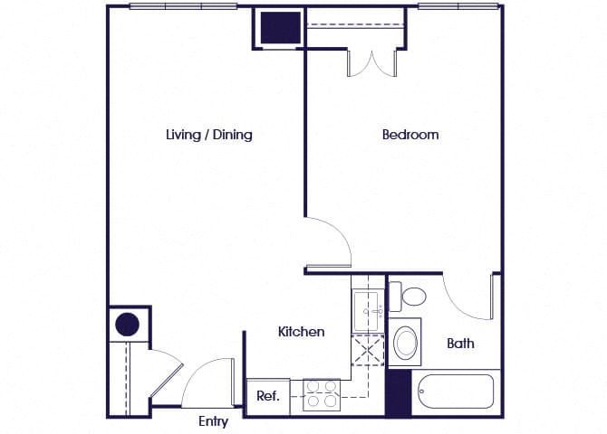 Suite A Floorplan