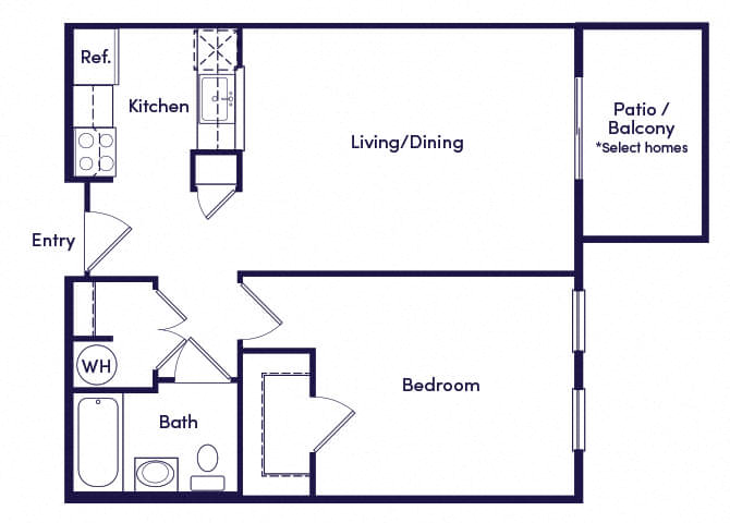 Suite A Floorplan