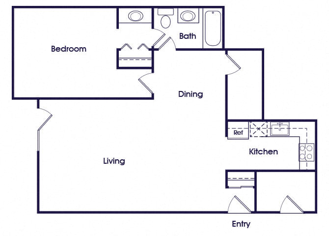 Suite A Floorplan