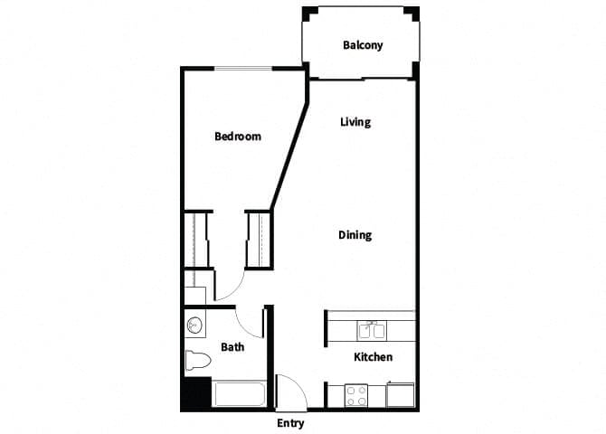 Suite A Floorplan