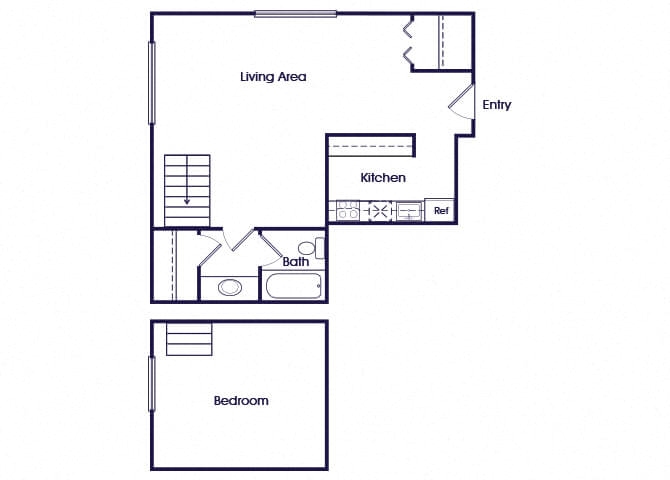 Suite A Floorplan