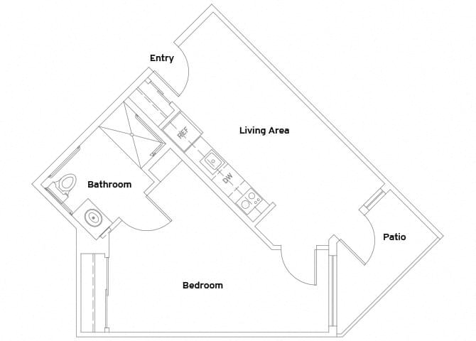 Suite A Floorplan