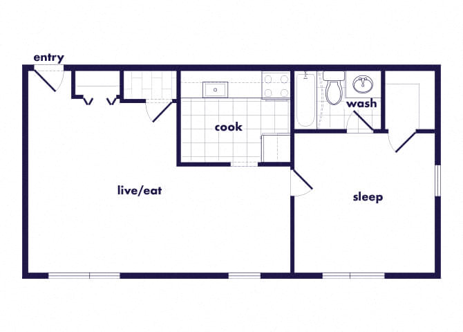 Suite A Floorplan
