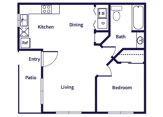 Suite A Floorplan