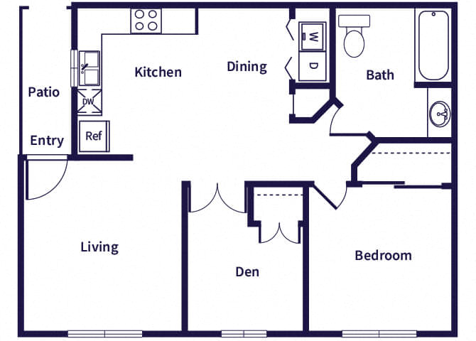 Suite A Floorplan