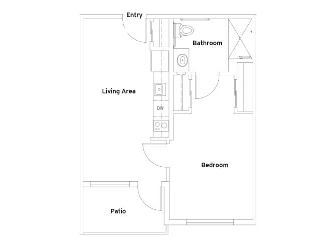 Suite A Floorplan
