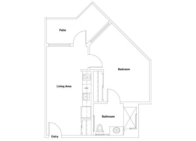 Suite A Floorplan