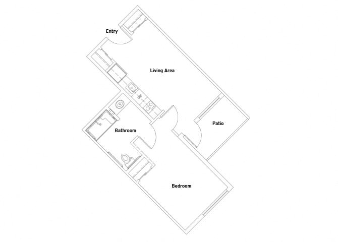 Suite A Floorplan