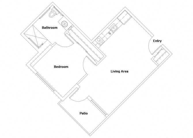 Suite A Floorplan