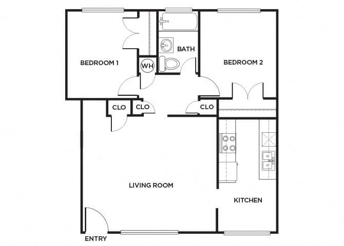 Suite A Floorplan