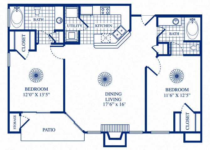 Suite A Floorplan
