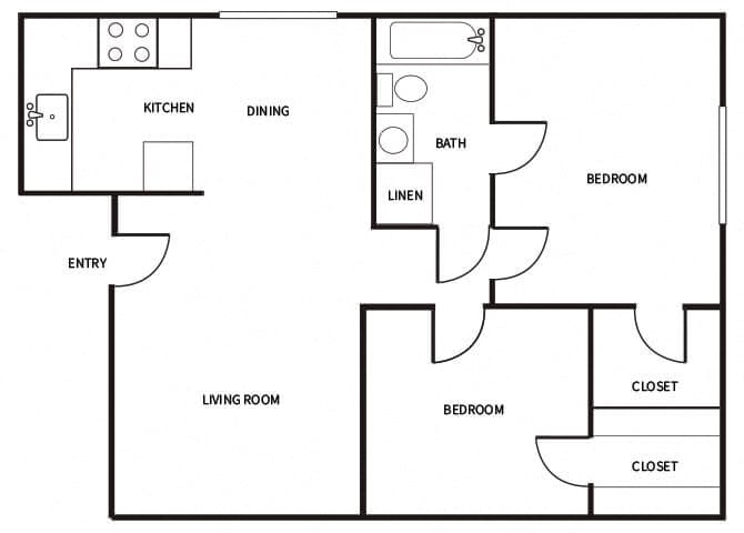 Suite A Floorplan