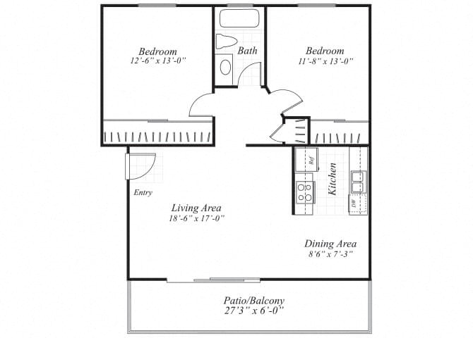 Suite A Floorplan