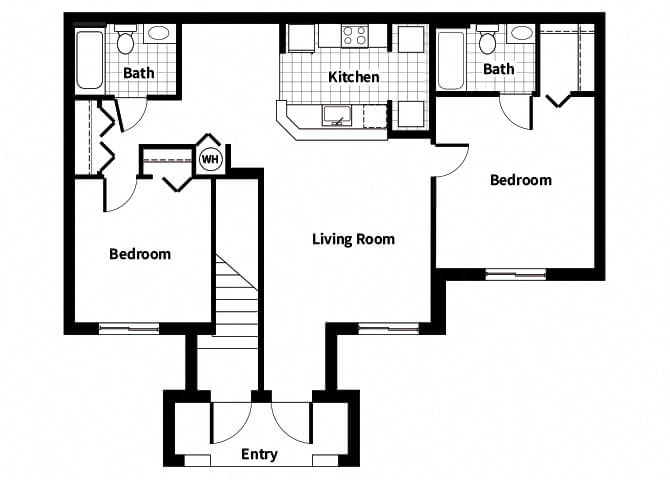 Suite A Floorplan