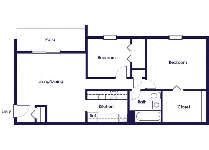 Suite A Floorplan