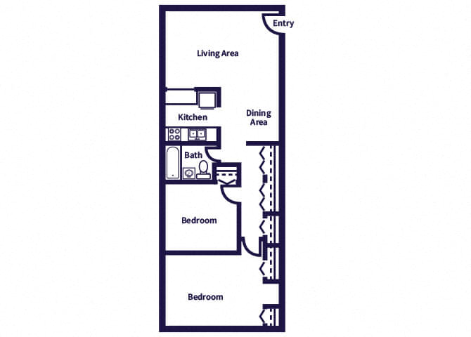 Suite A Floorplan