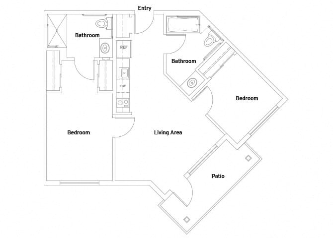 Suite A Floorplan