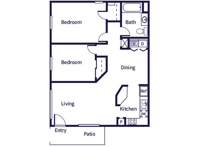 Suite A Floorplan