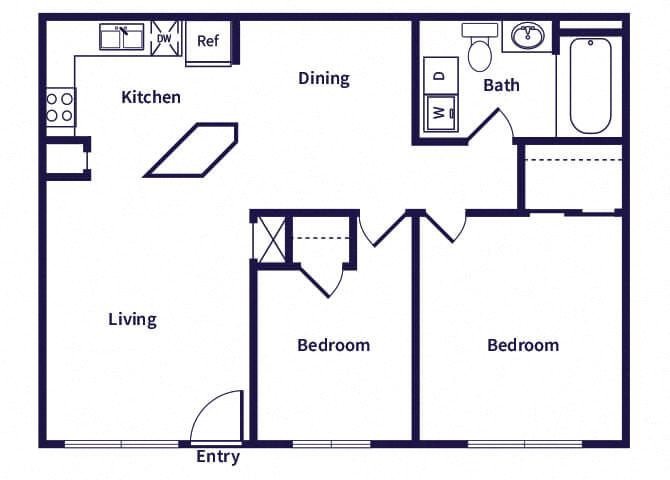 Suite A Floorplan