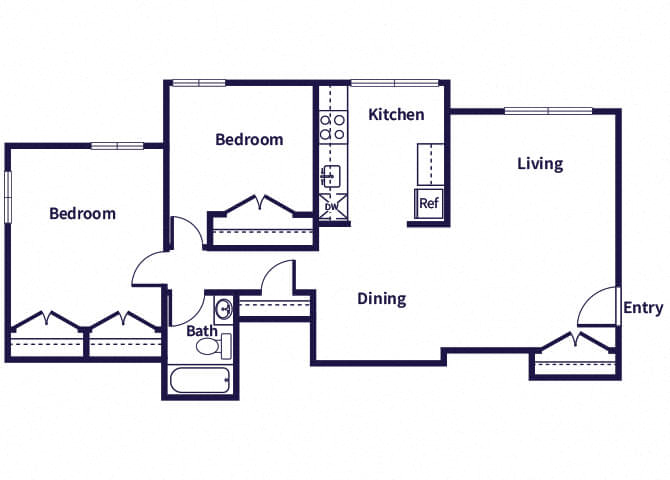 Suite A Floorplan