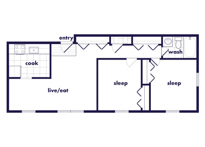 Suite A Floorplan