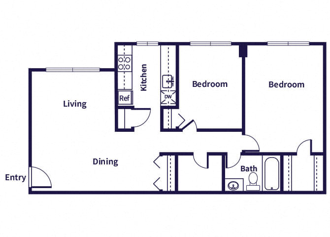 Suite A Floorplan