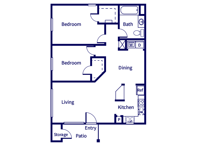 Suite A Floorplan