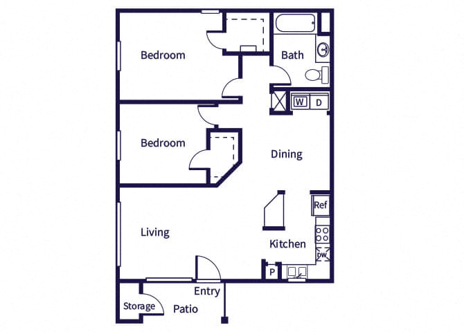 Suite A Floorplan