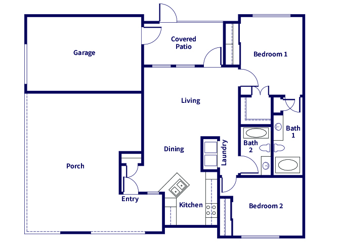Suite A Floorplan
