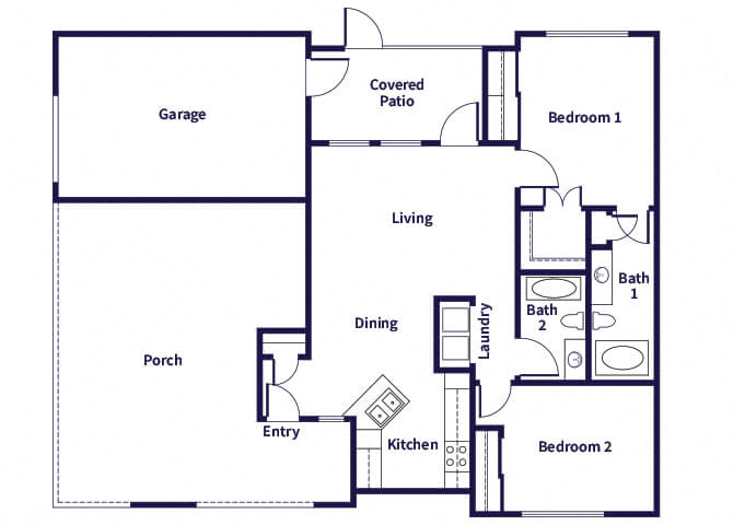 Suite A Floorplan