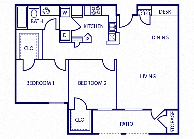 Suite A Floorplan