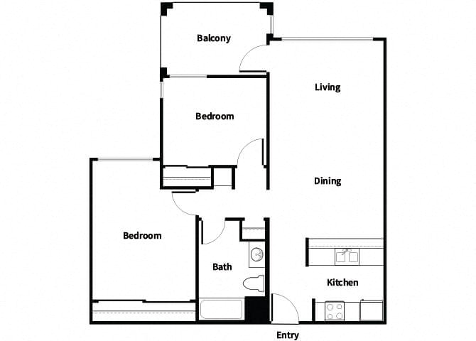 Suite A Floorplan