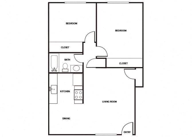 Suite A Floorplan