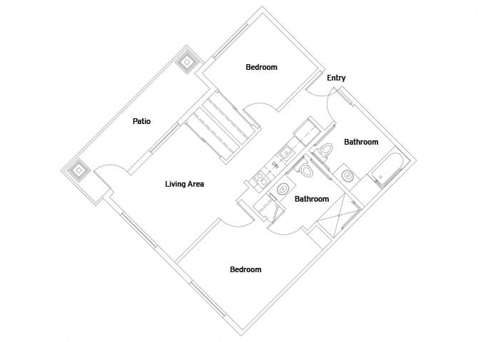 Suite A Floorplan