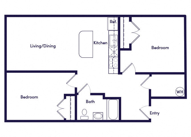 Suite A Floorplan