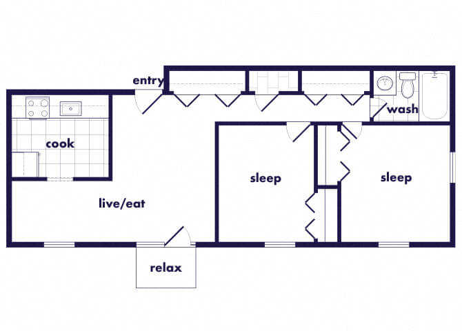 Suite A Floorplan