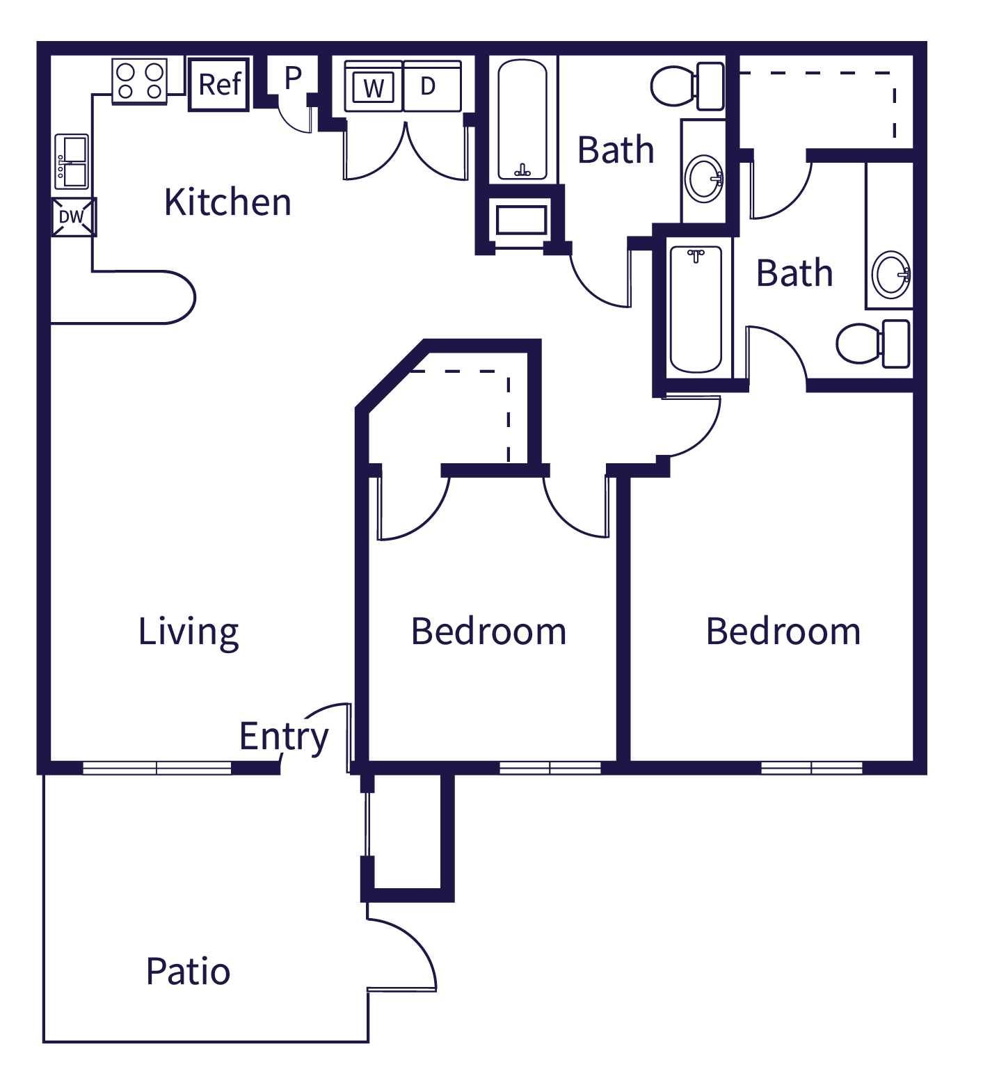 Suite A Floorplan