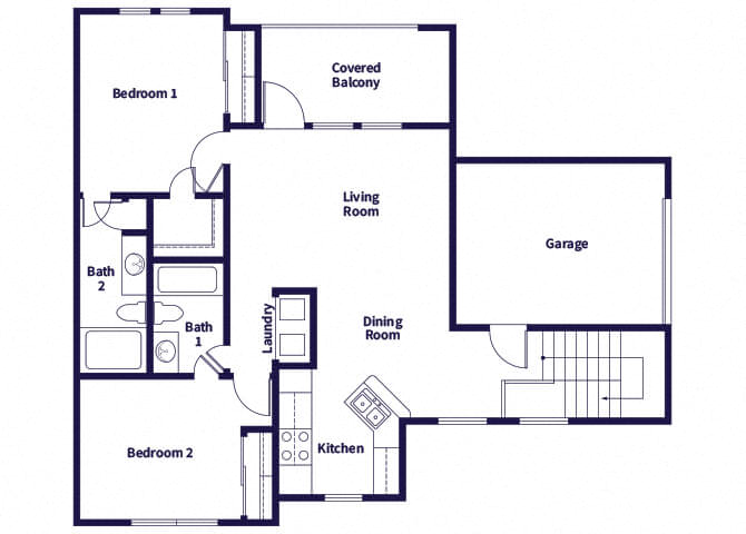 Suite A Floorplan