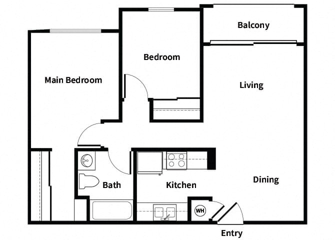 Suite A Floorplan