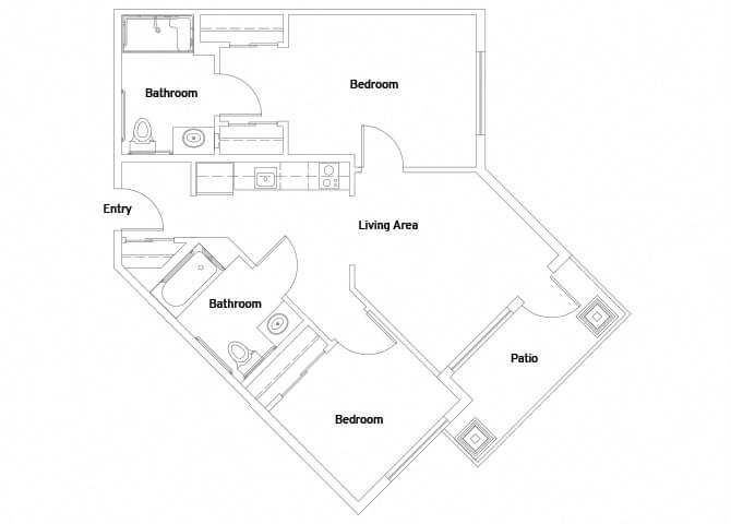 Suite A Floorplan