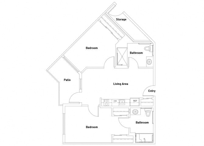 Suite A Floorplan