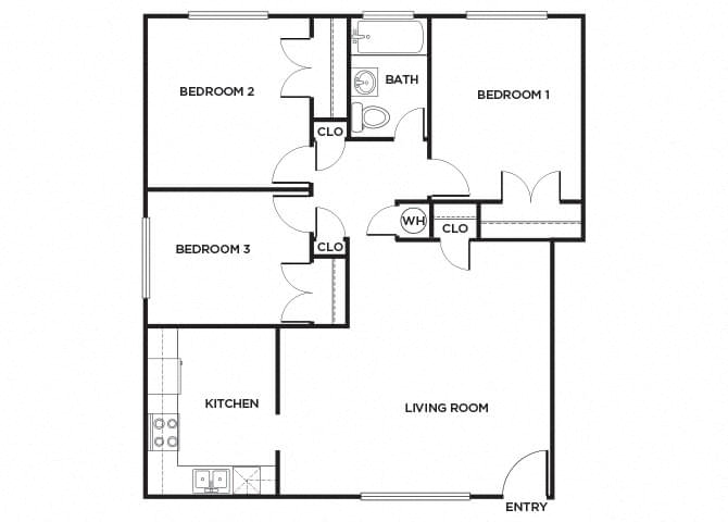 Suite A Floorplan