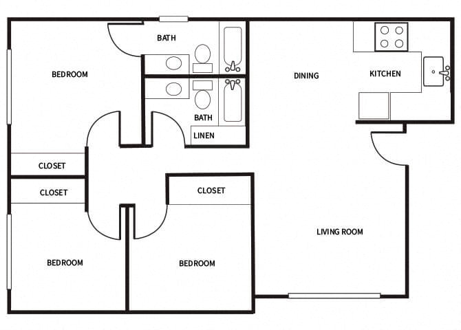 Suite A Floorplan